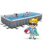 Basen ogrodowy stelażowy 732 x 36 x 132 cm 11w1 Bestway 56475