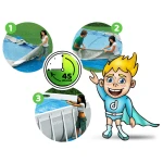 Basen ogrodowy stelażowy Prism Frame 300 x 175 x 80 cm 4w1 INTEX 26784