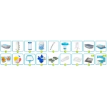 Basen ogrodowy stelażowy Prism Frame 300 x 175 x 80 cm 18w1 INTEX 26784