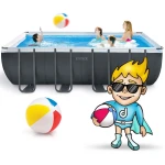 Basen ogrodowy stelażowy 549 x 274 x 132 cm 11w1 INTEX 26356