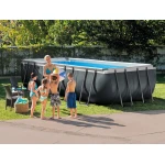 Basen ogrodowy stelażowy 549 x 274 x 132 cm 18w1 INTEX 26356