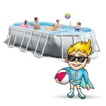 Basen prostokątny 503x274x122cm 18w1 INTEX 26796