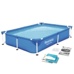 Basen prostokątny stelażowy 221x150x43 cm Bestway 56401