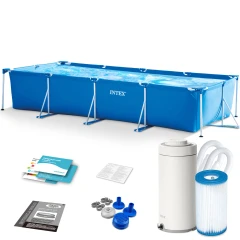 Basen stelażowy 450x220x84cm 10w1 Intex 28274