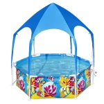 Basen stelażowy dla dzieci z daszkiem 183 x 51 cm Bestway 5618T