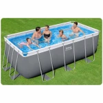 Basen stelażowy ogrodowy 412 x 201 x 122 cm 11w1 Bestway 56456N