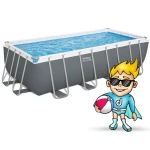 Basen stelażowy ogrodowy 488 x 244 x 122 cm 11w1 Bestway 56671N