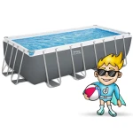 Basen stelażowy ogrodowy 488 x 244 x 122 cm 12w1 Bestway 56670