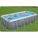 Basen stelażowy ogrodowy 488 x 244 x 122 cm 12w1 Bestway 56670