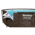 Basen stelażowy ogrodowy 549 x 122 cm 12w1 Bestway 56977