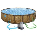 Basen stelażowy ogrodowy 549 x 122 cm 12w1 Bestway 56977N