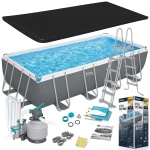 Basen stelażowy ogrodowy 549 x 274 x 122 cm 12w1 Bestway 56466N