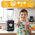 Blender kielichowy 800W BD-751 Berdsen czarny