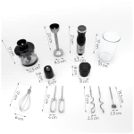 Blender ręczny 1500 W BD-753 Berdsen