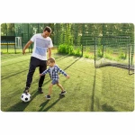 Bramka do piłki nożnej 183 x 122 x 61cm NS-492 czarna 