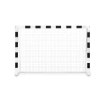 Bramka do piłki nożnej 300 x 200 x 90 cm NS-465 czarno-biała