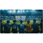 Bramka do piłki nożnej 300 x 200 x 90 cm NS-497 czarna