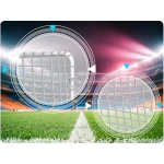 Bramka piłkarska do piłki nożnej przenośna treningowa 2 szt 183 x 122 x 61 cm NS-485