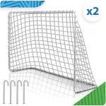 Bramka piłkarska do piłki nożnej przenośna treningowa 2 szt 183 x 122 x 61 cm NS-485