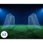 Bramka piłkarska do piłki nożnej przenośna treningowa 2 szt 183 x 122 x 61 cm NS-485