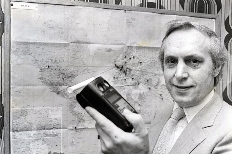 Tom Parry Jones i jego Lion Alcometer