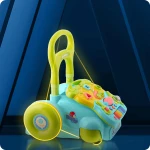 Chodzik edukacyjny z muzyką 2w1 RK-744 Ricokids turkusowy 