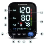 Ciśnieniomierz naramienny z polskimi komunikatami i bluetooth BD-123 Berdsen