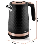 Czajnik elektryczny 1,7l Berdsen BD-705 czarno-miedziany