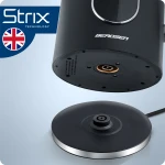 Czajnik elektryczny 1,7l Berdsen BD-712 czarno-srebrny