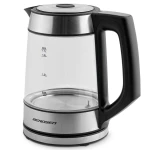 Czajnik elektryczny szklany 1,7L Berdsen BD-704 czarno-srebrny 