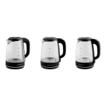 Czajnik elektryczny szklany 2L Berdsen BD-702 czarny