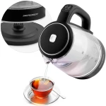 Czajnik elektryczny szklany 2L Berdsen BD-702 czarny