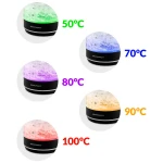 Czajnik elektryczny szklany 2L Berdsen BD-702 czarny