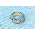 Dmuchane koło plażowe do pływania niebieski Donut 107cm BESTWAY