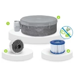 Dmuchane SPA Lay-Z Budapest 6 osobowe Bestway 60179