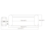 Dmuchane SPA Lay-Z Miami Blue 4 osobowe Bestway 6001C