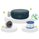 Dmuchane SPA Lay-Z Miami Green 6 osobowe Bestway 6001D