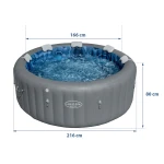 Dmuchane SPA Lay-Z Santorini 7 osobowe Bestway 60075