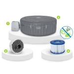 Dmuchane SPA Lay-Z Santorini 7 osobowe Bestway 60075