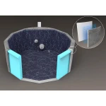 Dmuchane SPA ogrodowe AirJet Carrara WiFi hydromasaż 6 osobowe Bestway 6001V