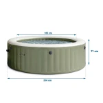 Dmuchane SPA z hydromasażem 6 osobowe INTEX 28428NP