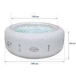 Dmuchane SPA Lay-Z Paris 6 osobowe Bestway 60013