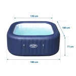 Dmuchane SPA Lay-Z Hawaii 6 osobowe Bestway 60021