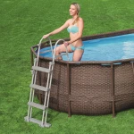 Drabinka bezpieczna do basenów 107 cm Bestway 58330