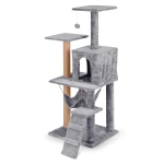 Drapak dla kota 125 cm Pethaus PH-007 szary