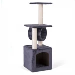 Drapak dla kota 93 cm DR-259 Pethaus z myszką szary