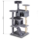 Drapak dla kota szary 130 cm DR-212 szary