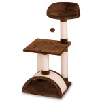 Drapak, domek dla kota 83 cm DR-256 brązowy Pethaus