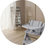 Drewniane krzesełko do karmienia Nukido Timo