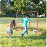 Duża bramka do piłki nożnej zestaw 2 sztuki Neo-Sport 183 x 122 x 61 cm